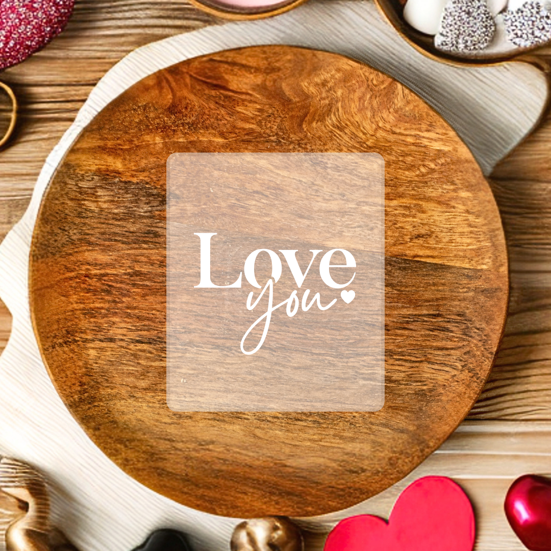 Love You Embosser & Cutter Set