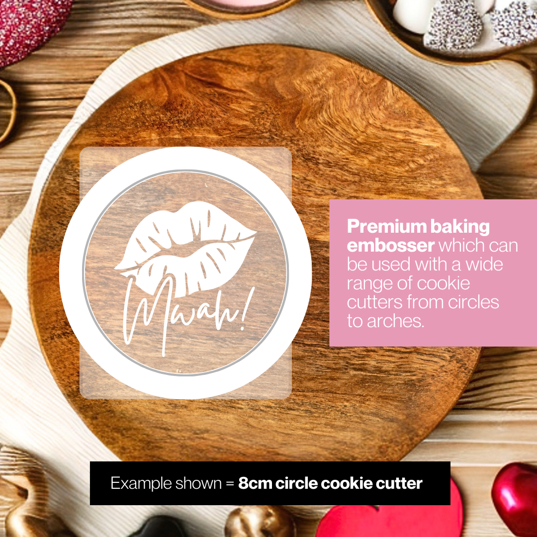 Mwah With Lips Embosser & Cutter Set