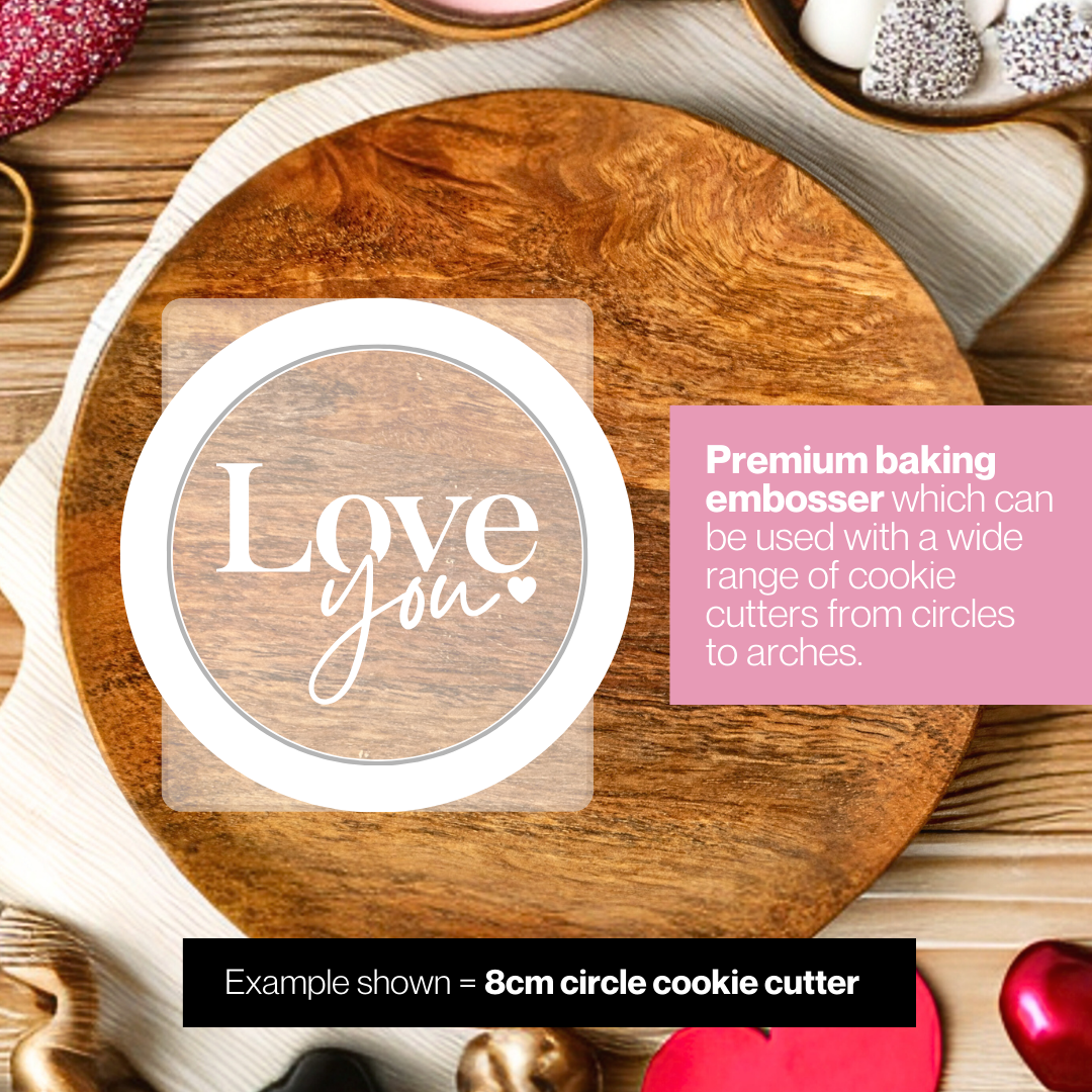 Love You Embosser & Cutter Set