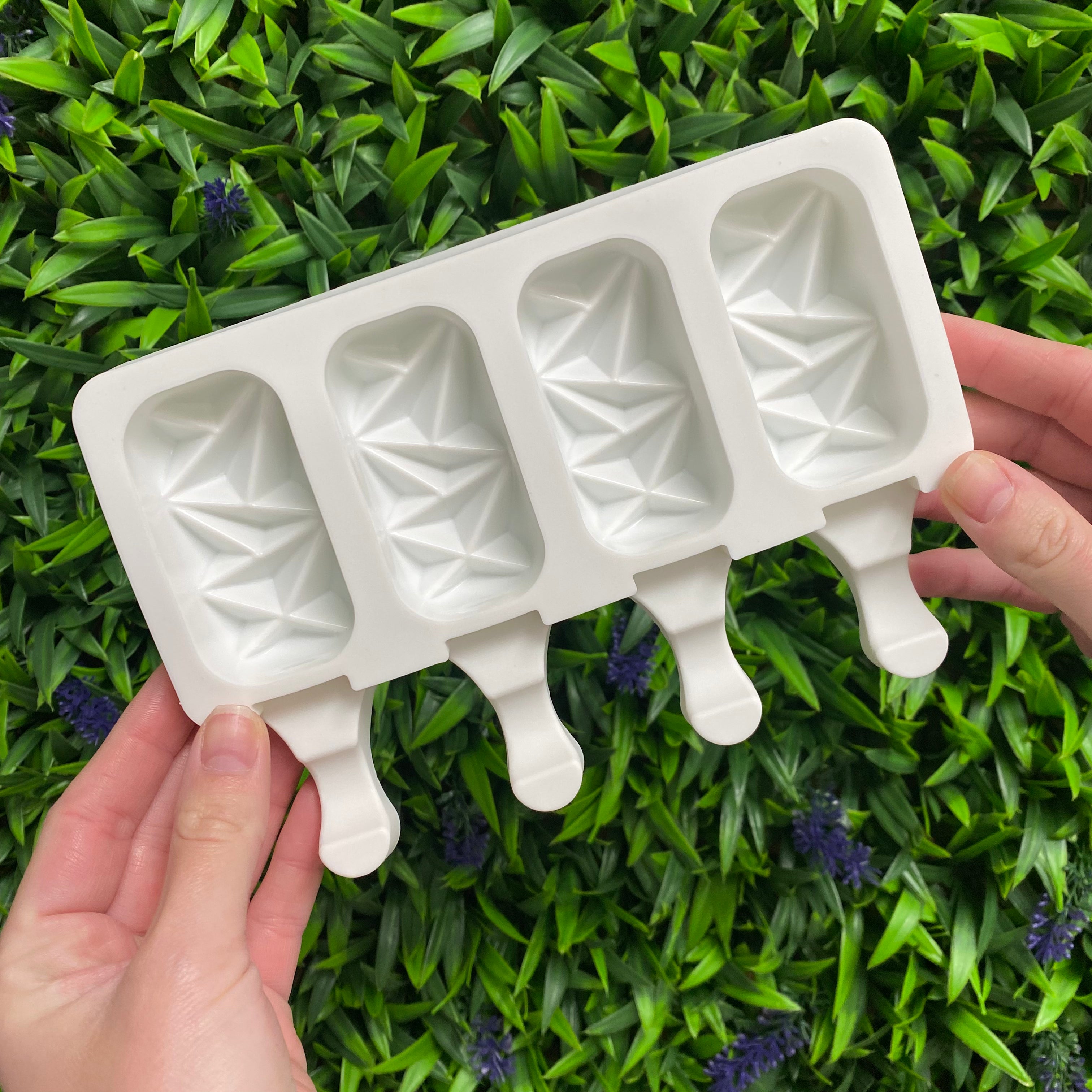 Mini Geo Shock Silicone Cakesicle Mould - x4 Cavity