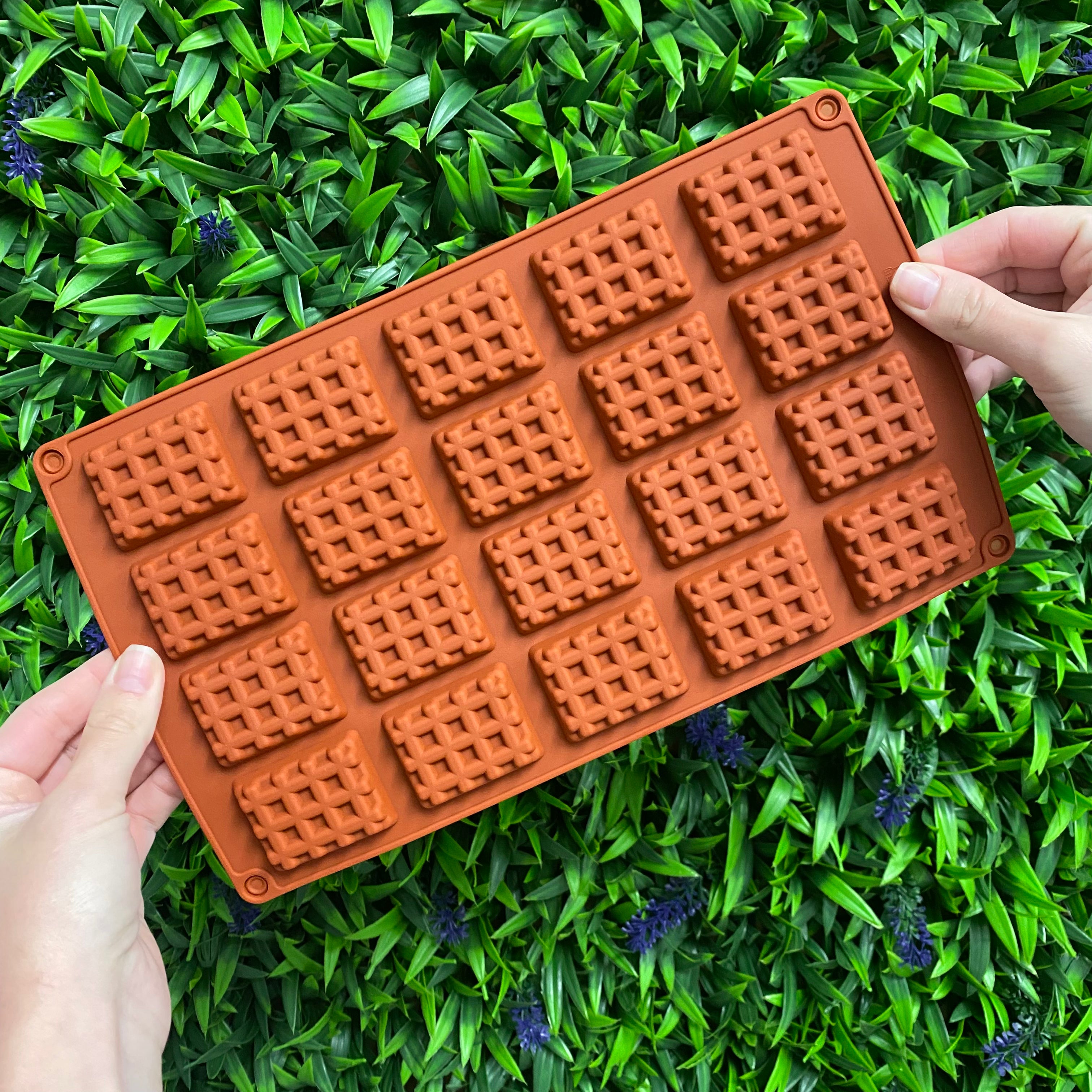 Mini Waffle Silicone Mould