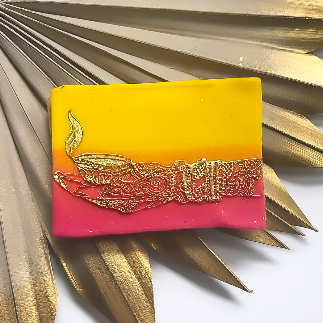 Diwali Diya Henna Hand Embosser