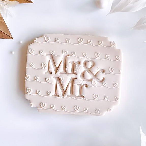 Mr & Mr - Embosser Stamp