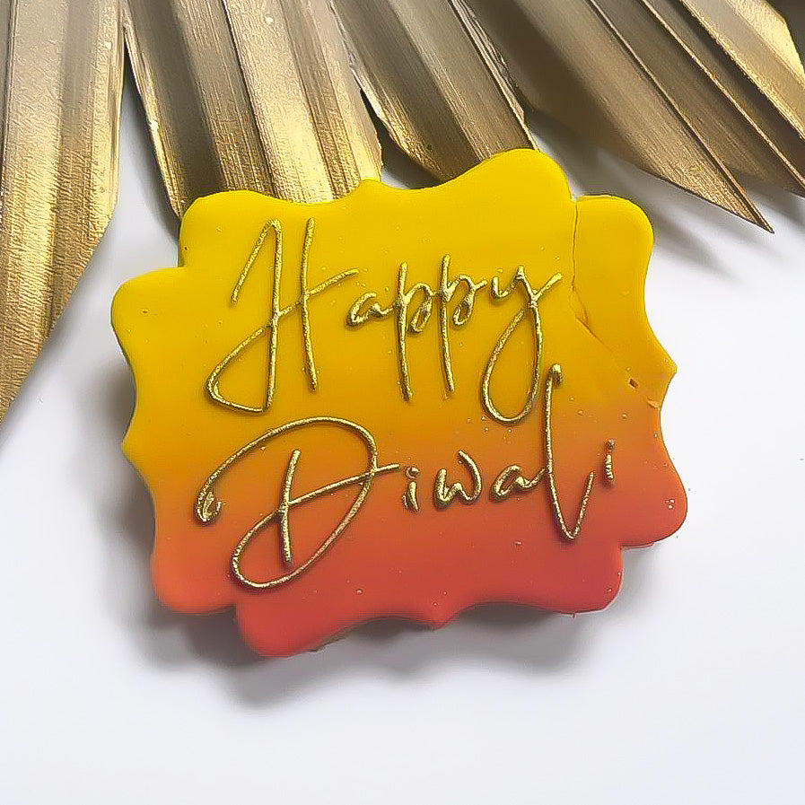 Happy Diwali Style 2 Embosser