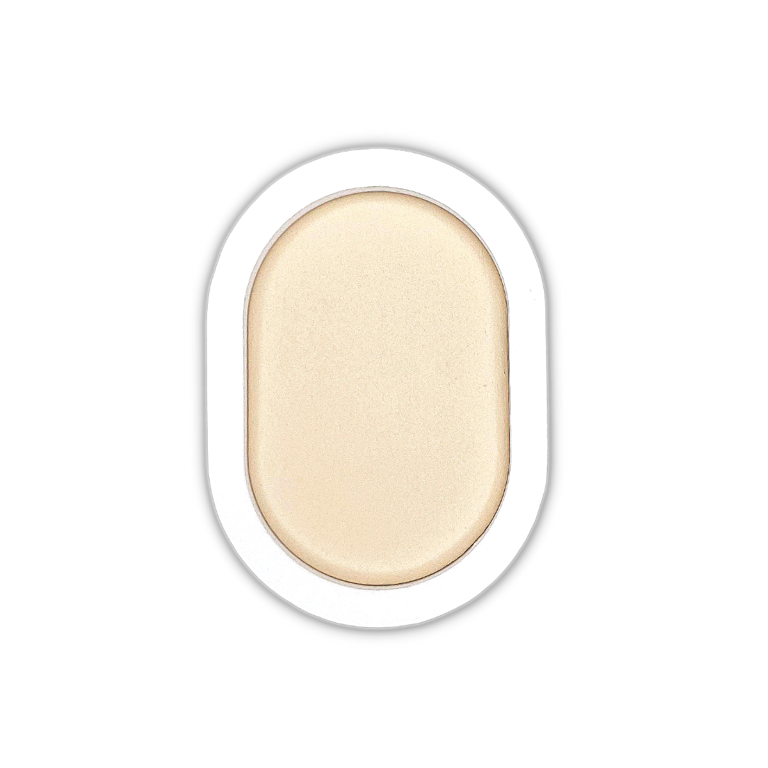 Rounded Oval Tablet - 8cm x 6.5cm