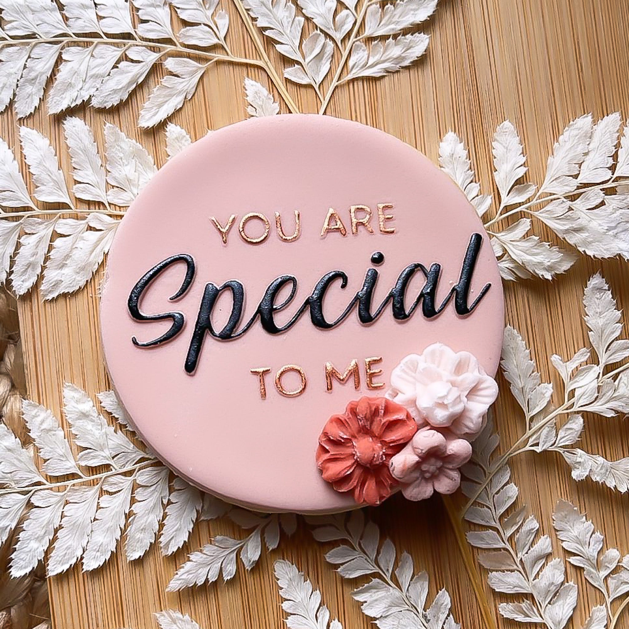 You Are Special To Me - Reverse Stamp