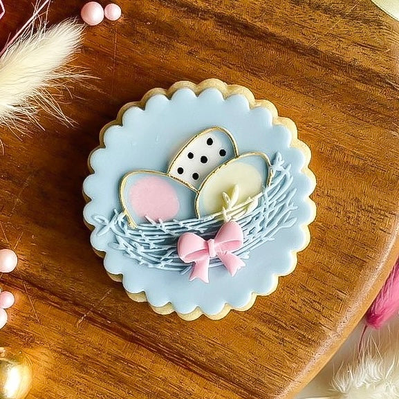 Easter Egg Basket - Reverse Stamp