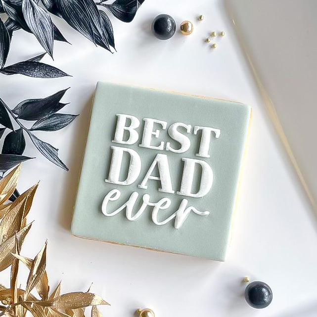 Best Dad Ever - Reverse Stamp