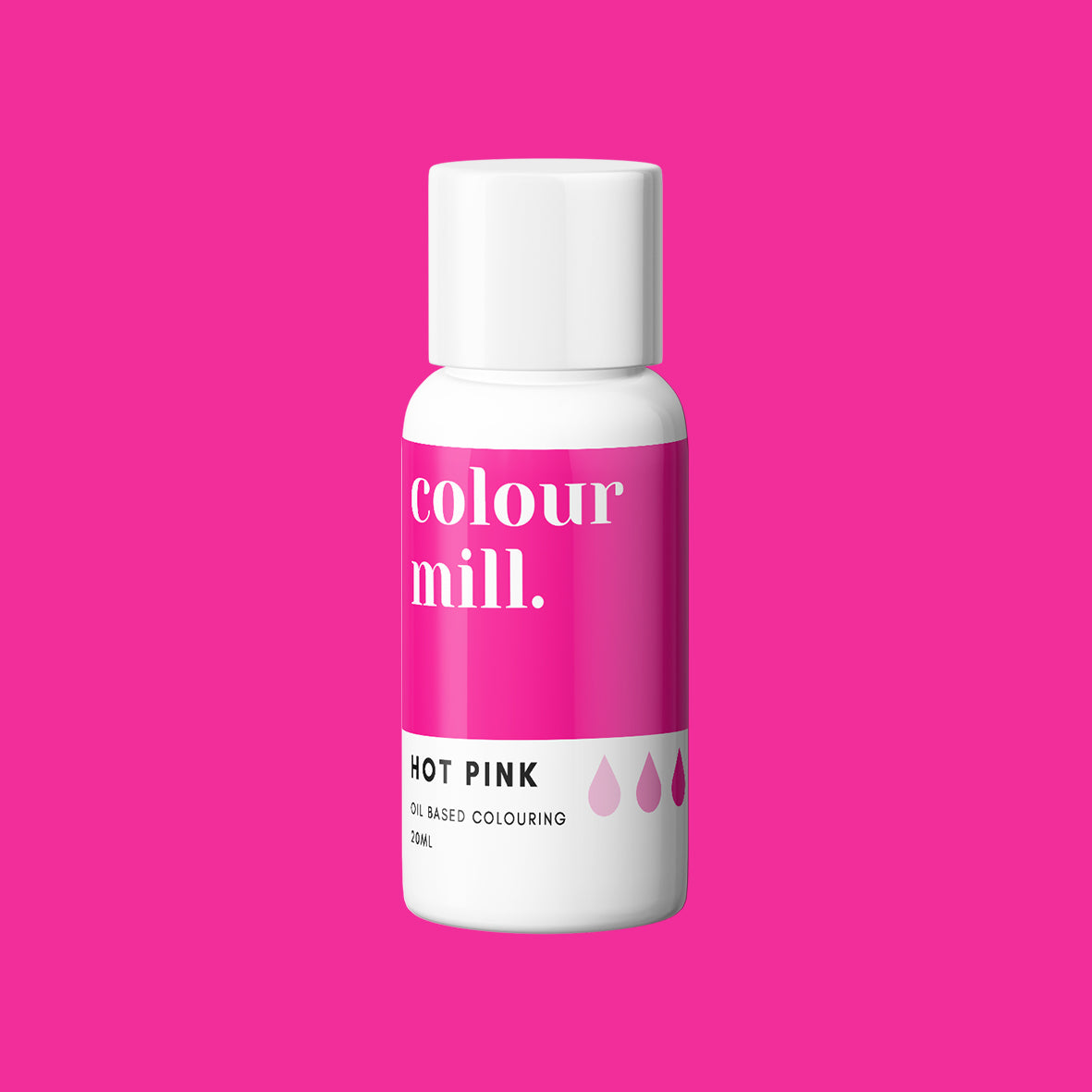 HOT PINK oil based concentrated icing colouring 20ml