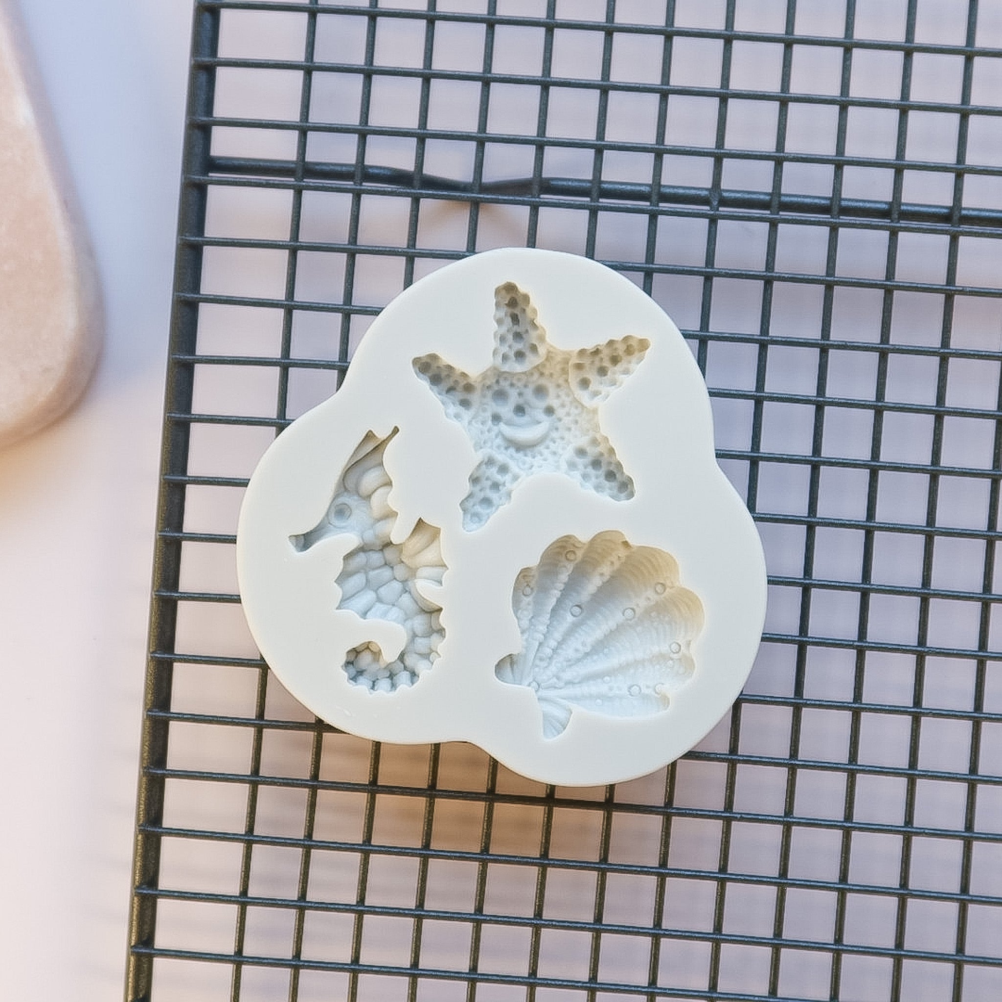 Sea Horse, Star Fish & Sea Shell Silicone Mould