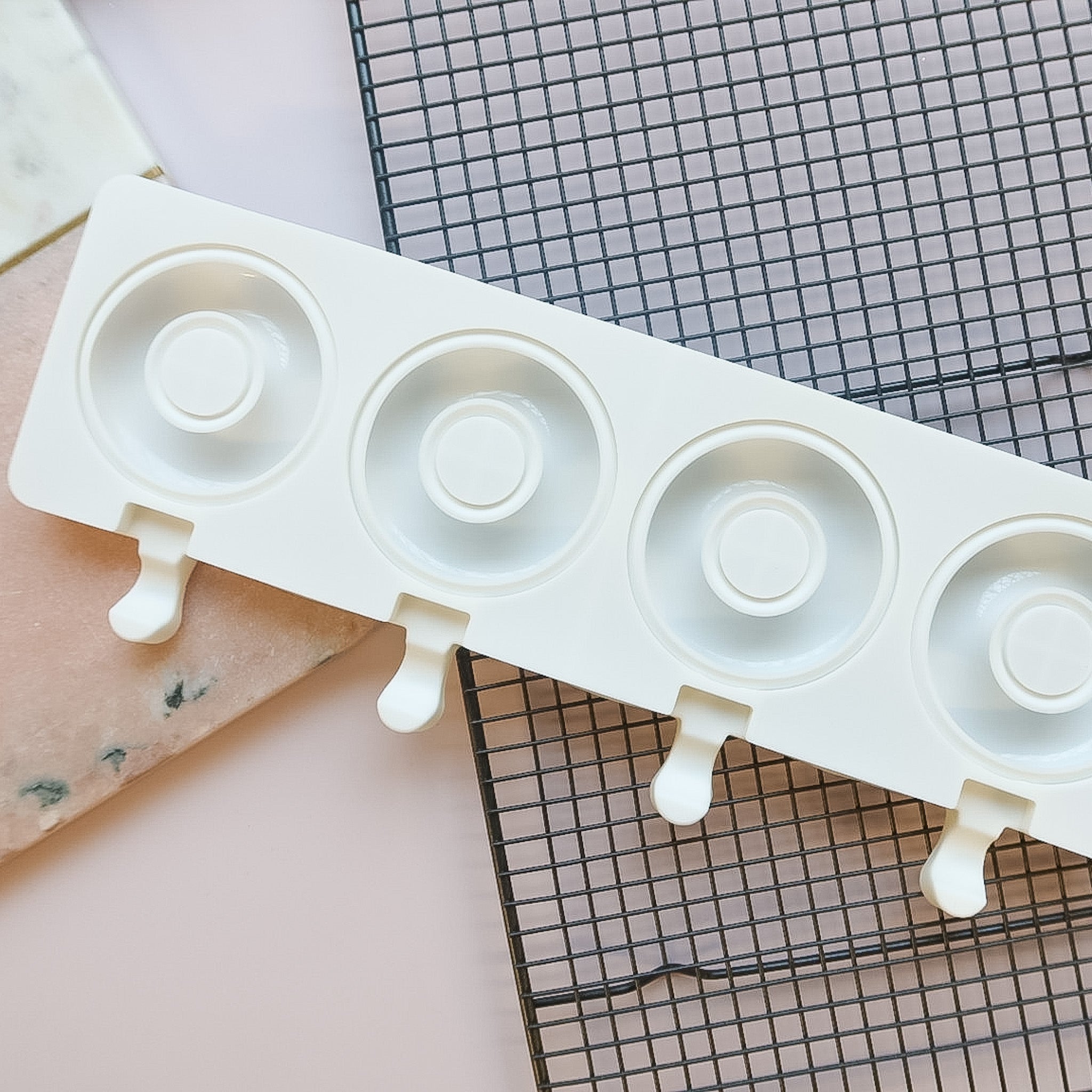 Donut Silicone Cakesicle Mould - x4 Cavity