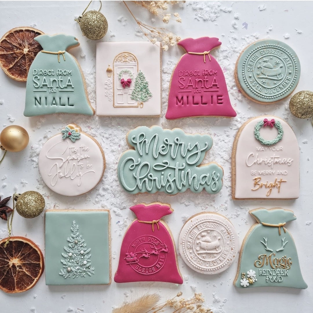 Large Merry Christmas Emboss & Cutter