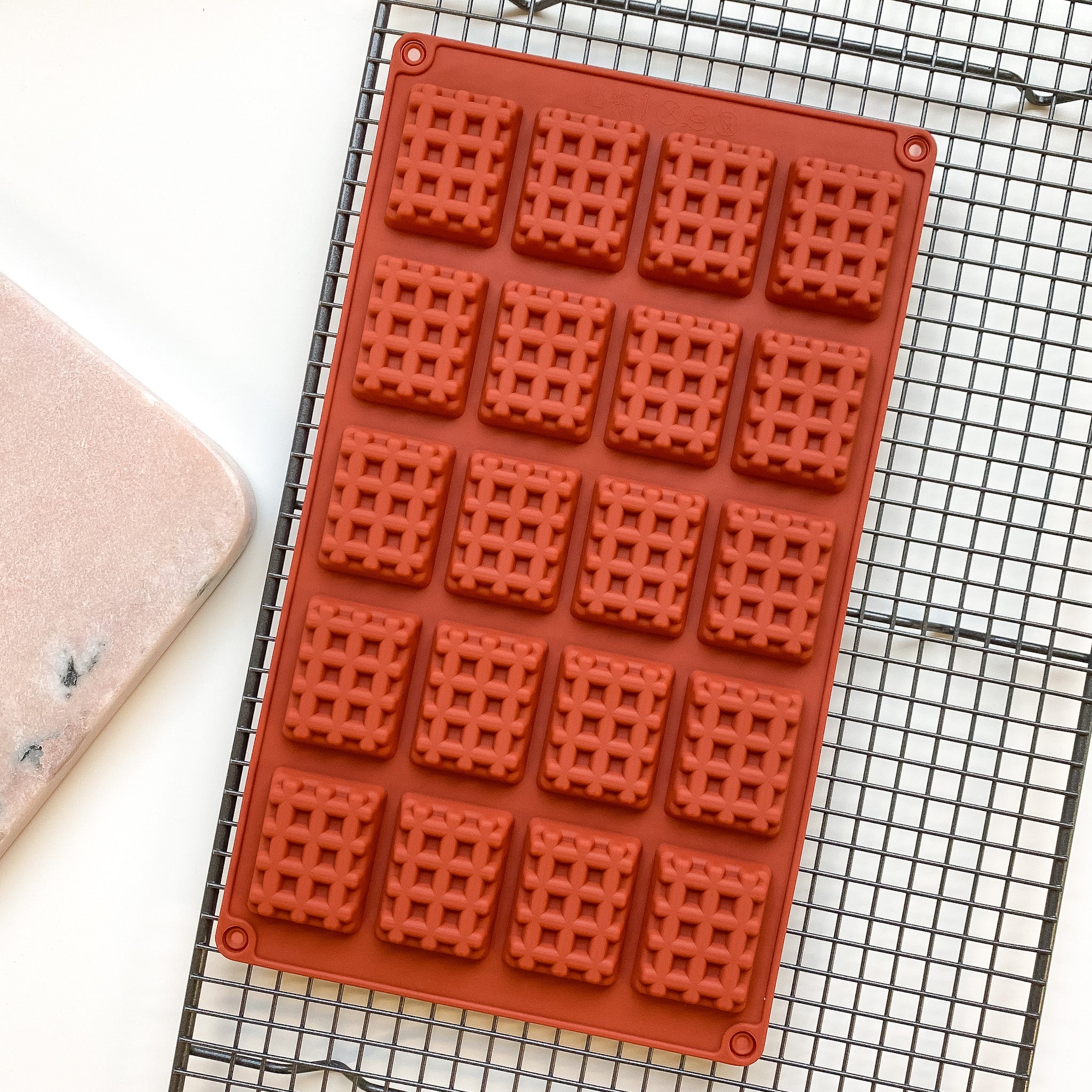 Mini Waffle Silicone Mould