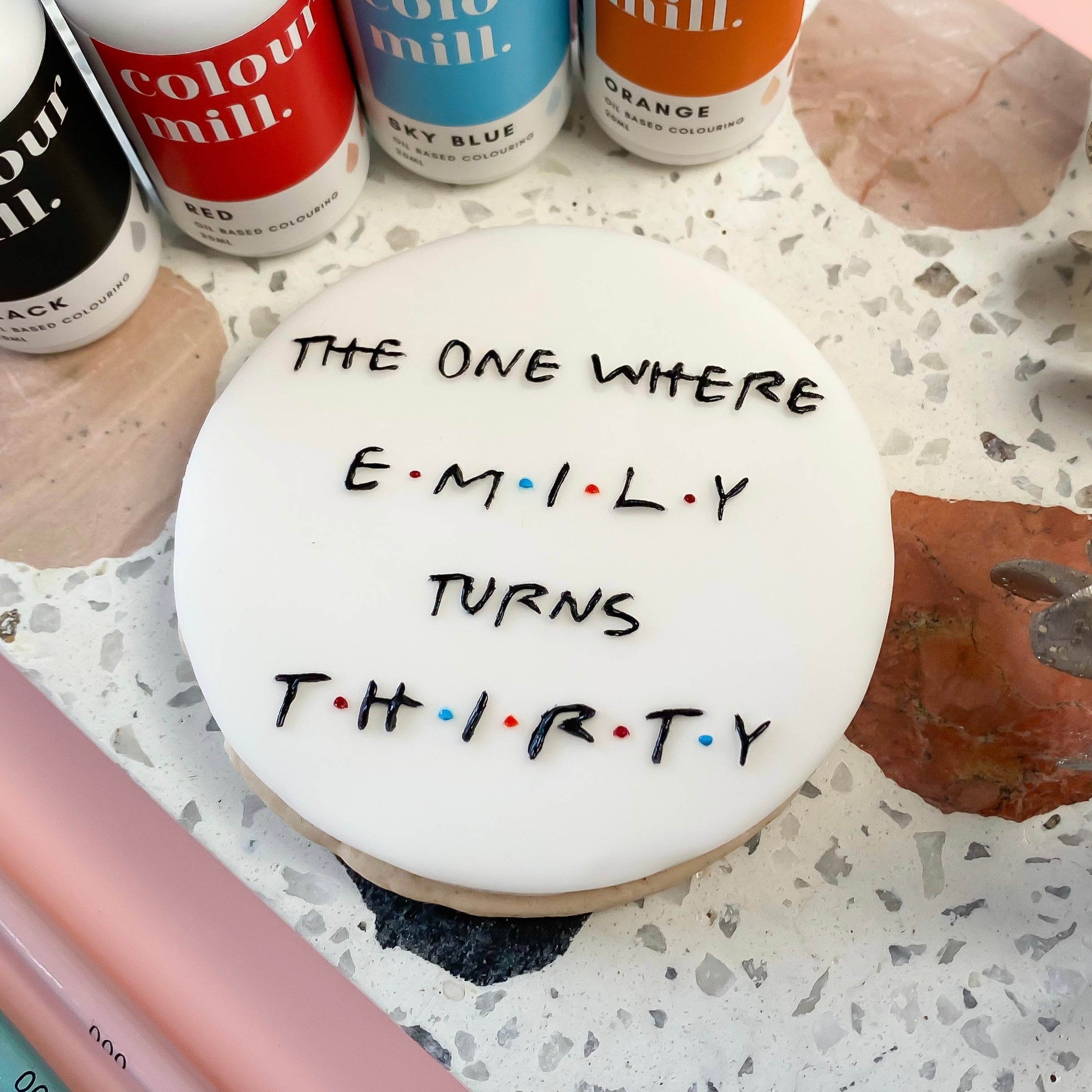 Customisable Friends Reverse Embosser