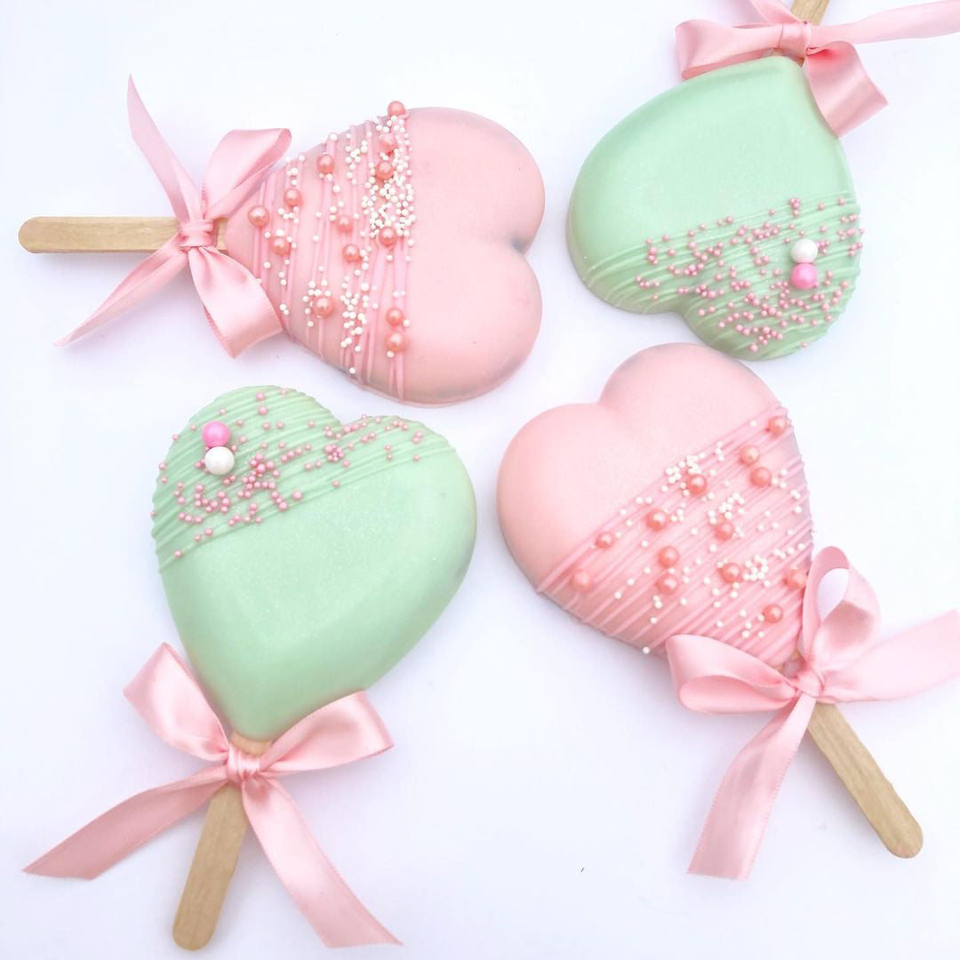 Large Heart Silicone Cakesicle Mould - x4 Cavity