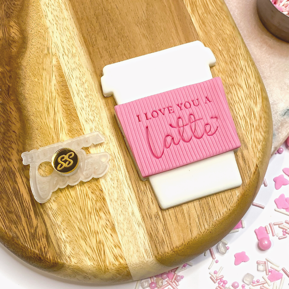 I Love You A Latte Embosser, SlimPress & Cutter Set