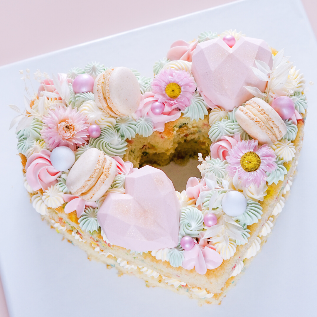 Heart Shape Acrylic Cake Shape (Multi Use)