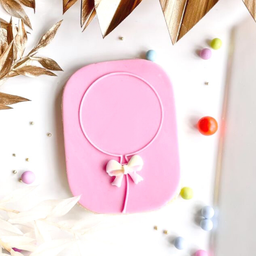 Celebration Balloon - Reverse Stamp