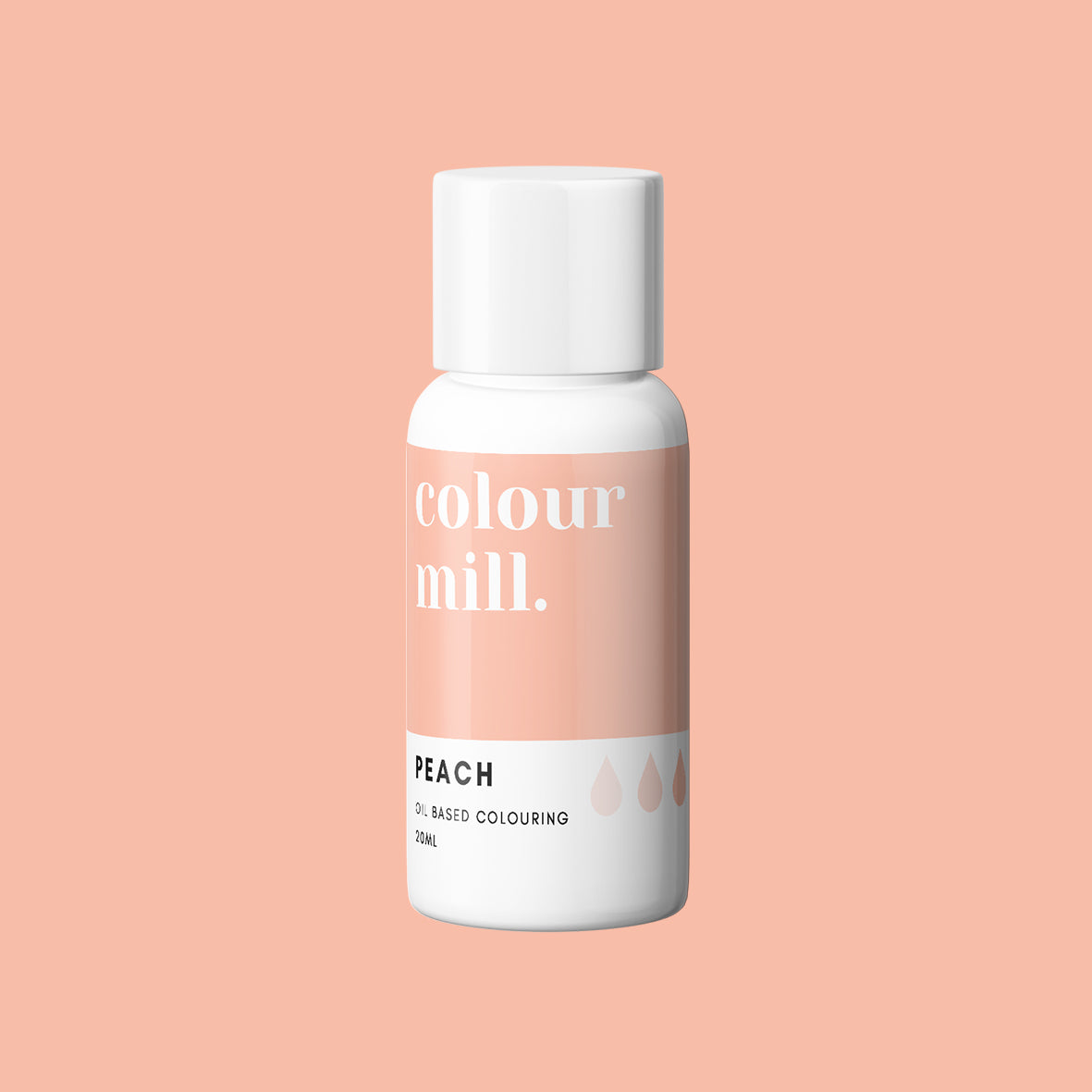 PEACH oil based concentrated icing colouring 20ml