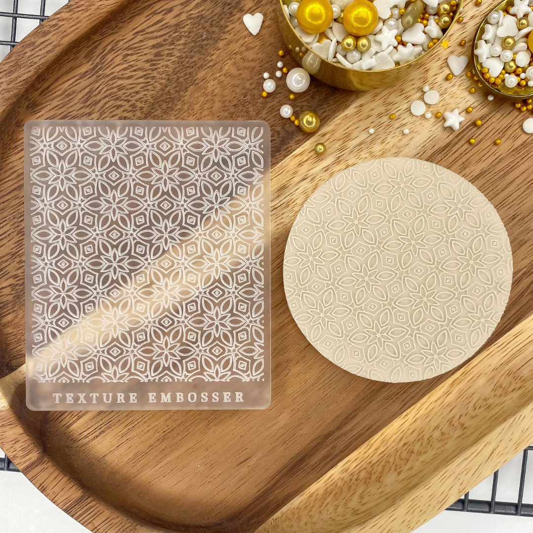 Dainty Petal Texture Embosser Stamp
