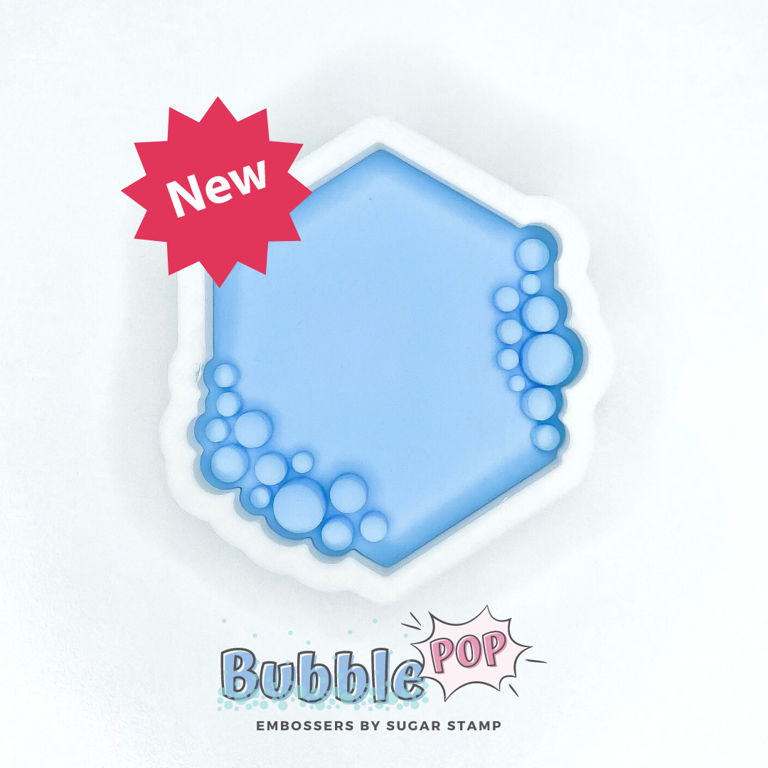 Hexagon + Cutter Set - BubblePOP Stamp
