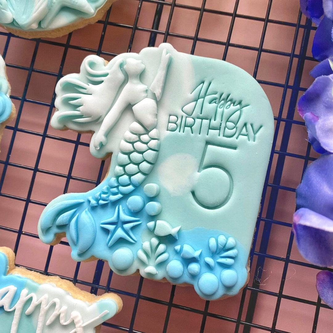 Mermaid Dreams Arch + Cutter Set - BubblePOP Stamp