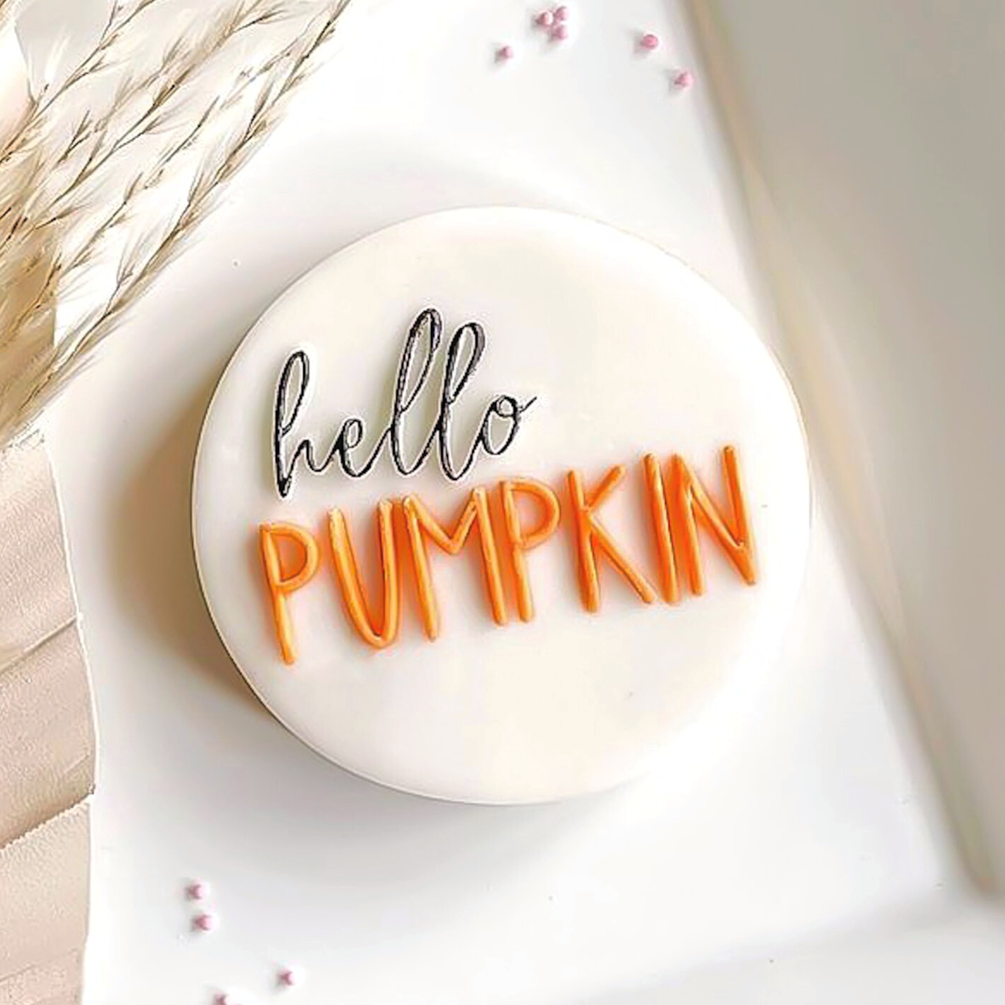 Hello Pumpkin Embosser