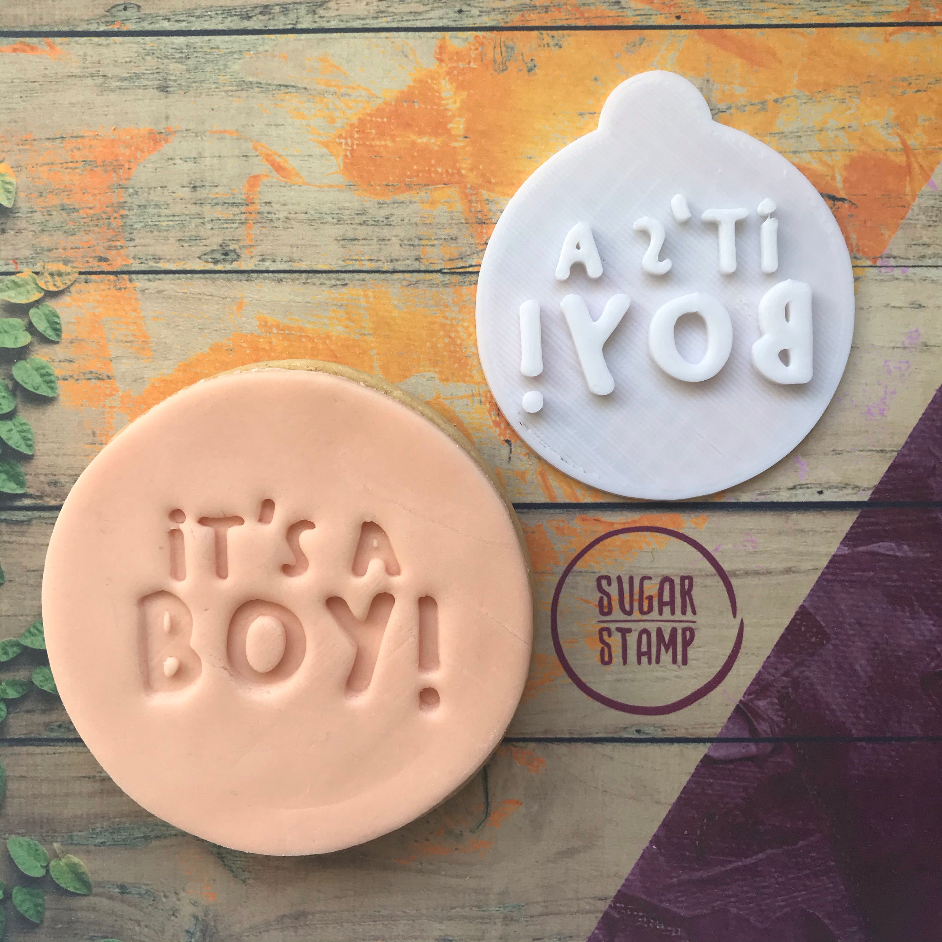 It's A Boy - Embosser Stamp
