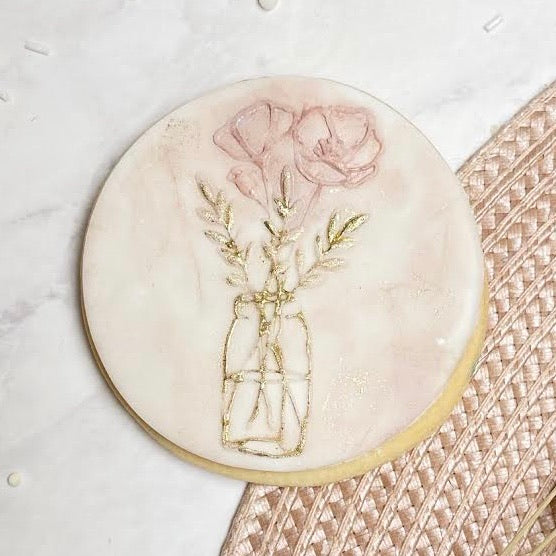 Flower Vase - Reverse Stamp