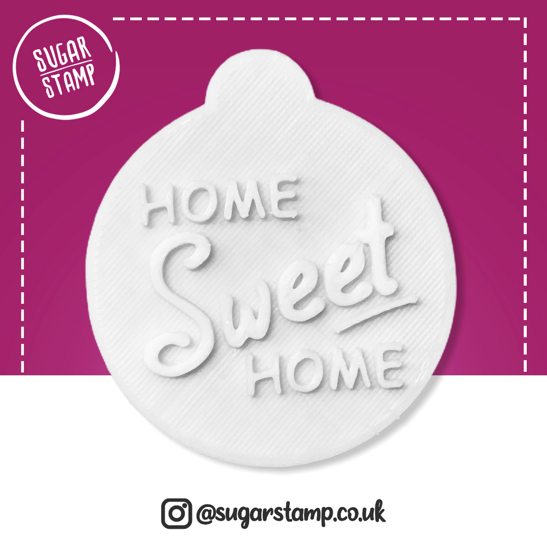 Home Sweet Home - Embosser Stamp