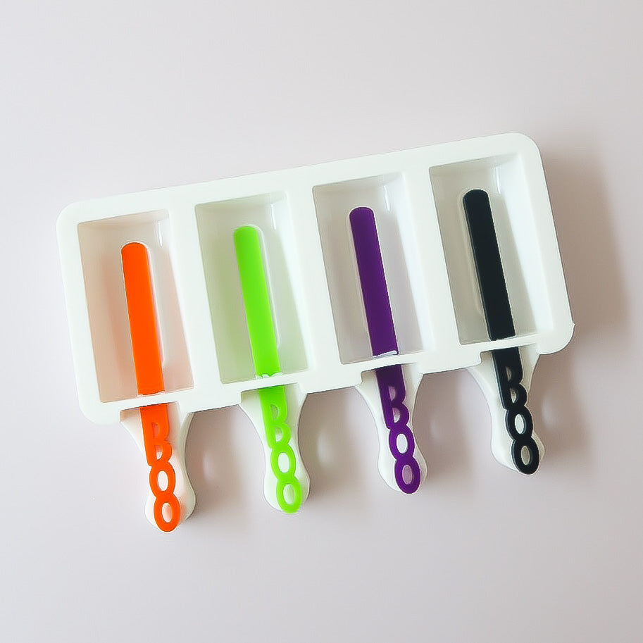 Boo Cakesicle Sticks (Pack of 8 - choose your colour)