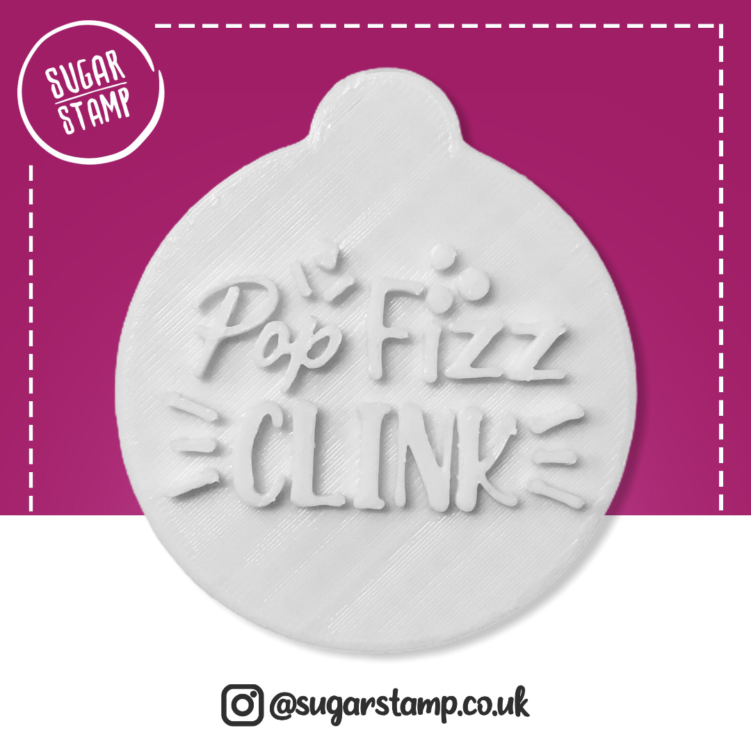 Pop Fizz Clink - Embosser Stamp