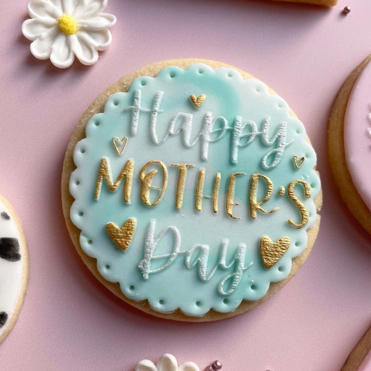 Happy Mothers Day - Reverse Stamp