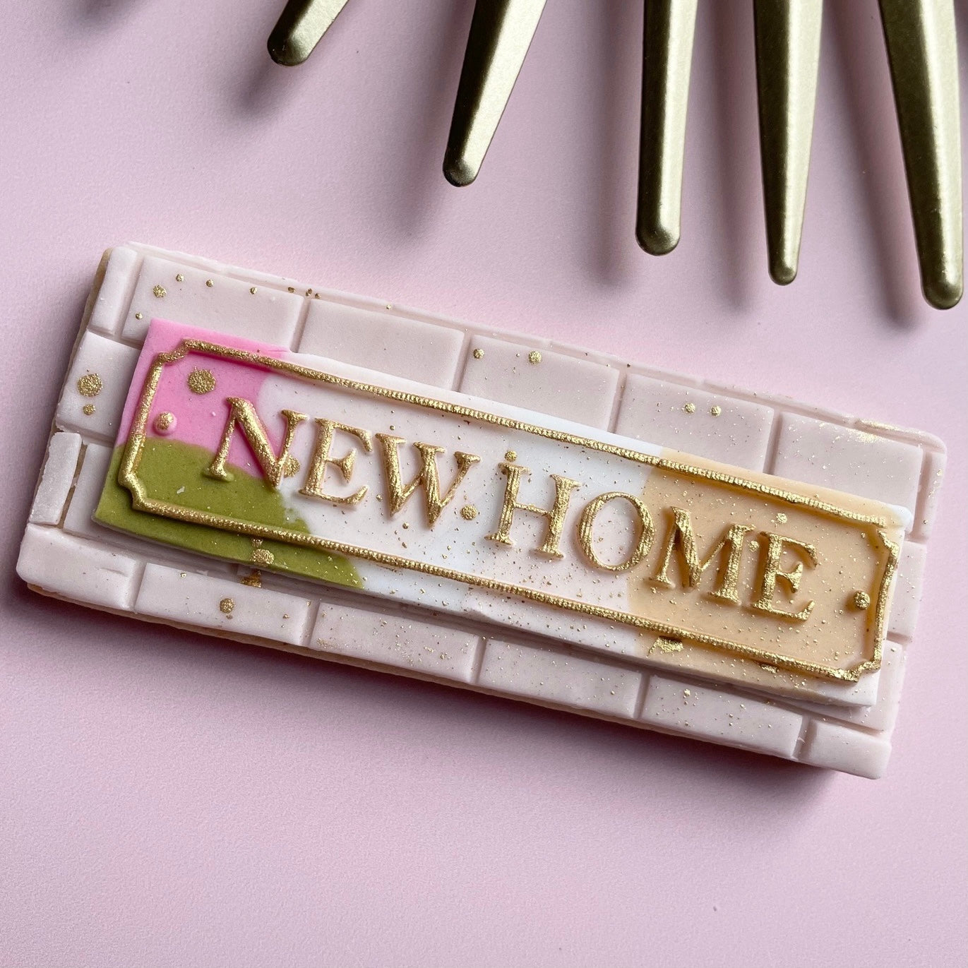 New Home Street Sign Rectangle Embosser