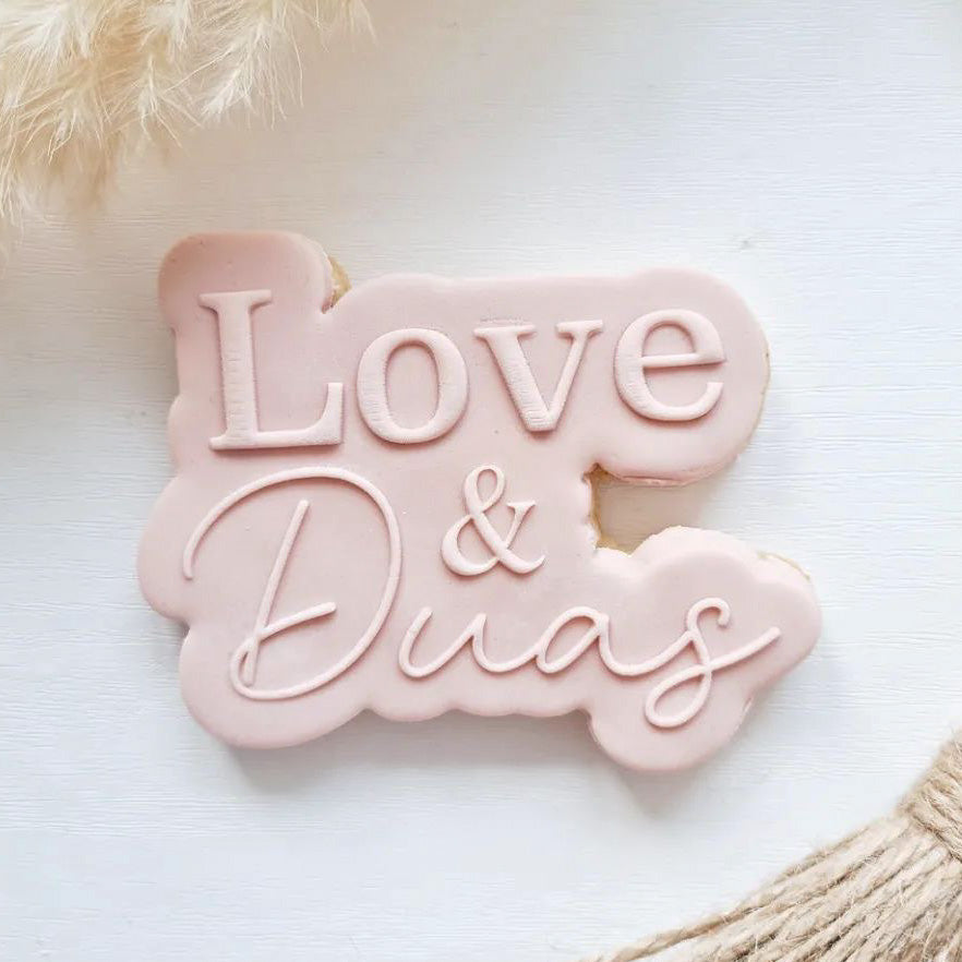 Love & Duas Embosser & Cutter Set