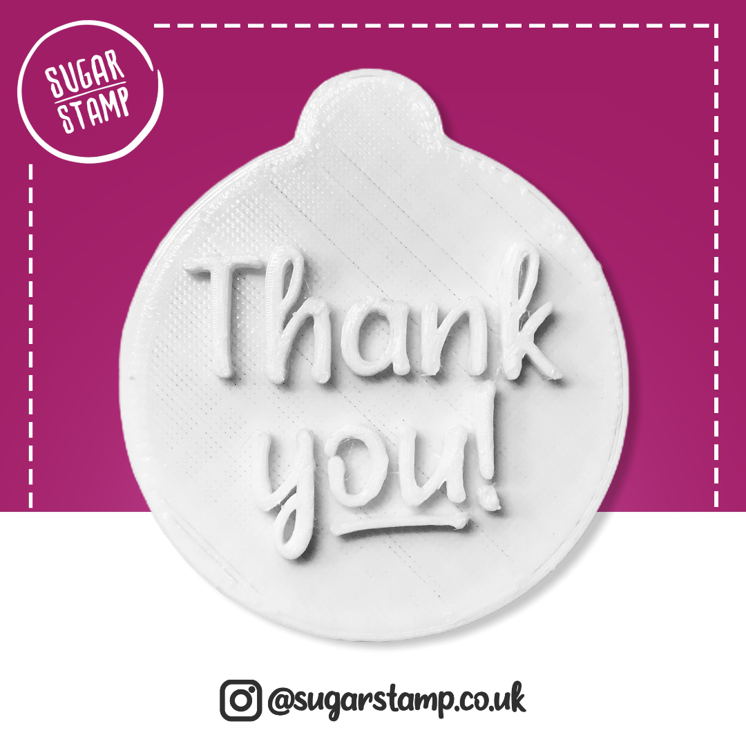 Thank You (Style 1) - Embosser Stamp