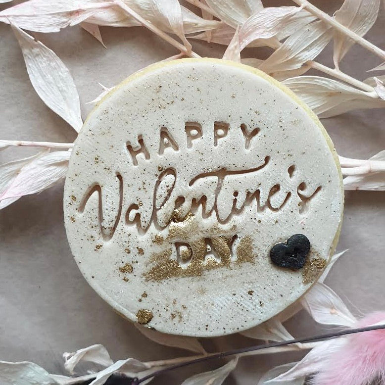 Happy Valentines Day - Embosser Stamp