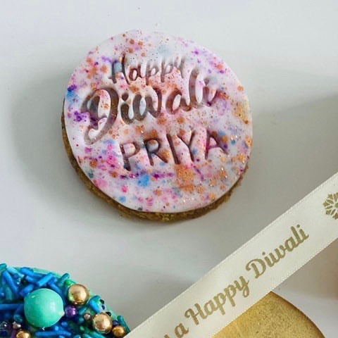 Happy Diwali - Embosser Stamp