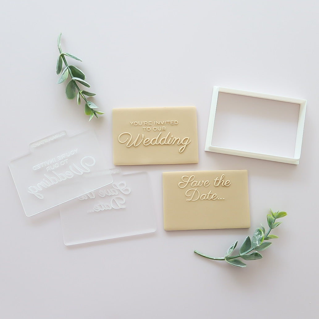 You're Invited To Our Wedding Embosser