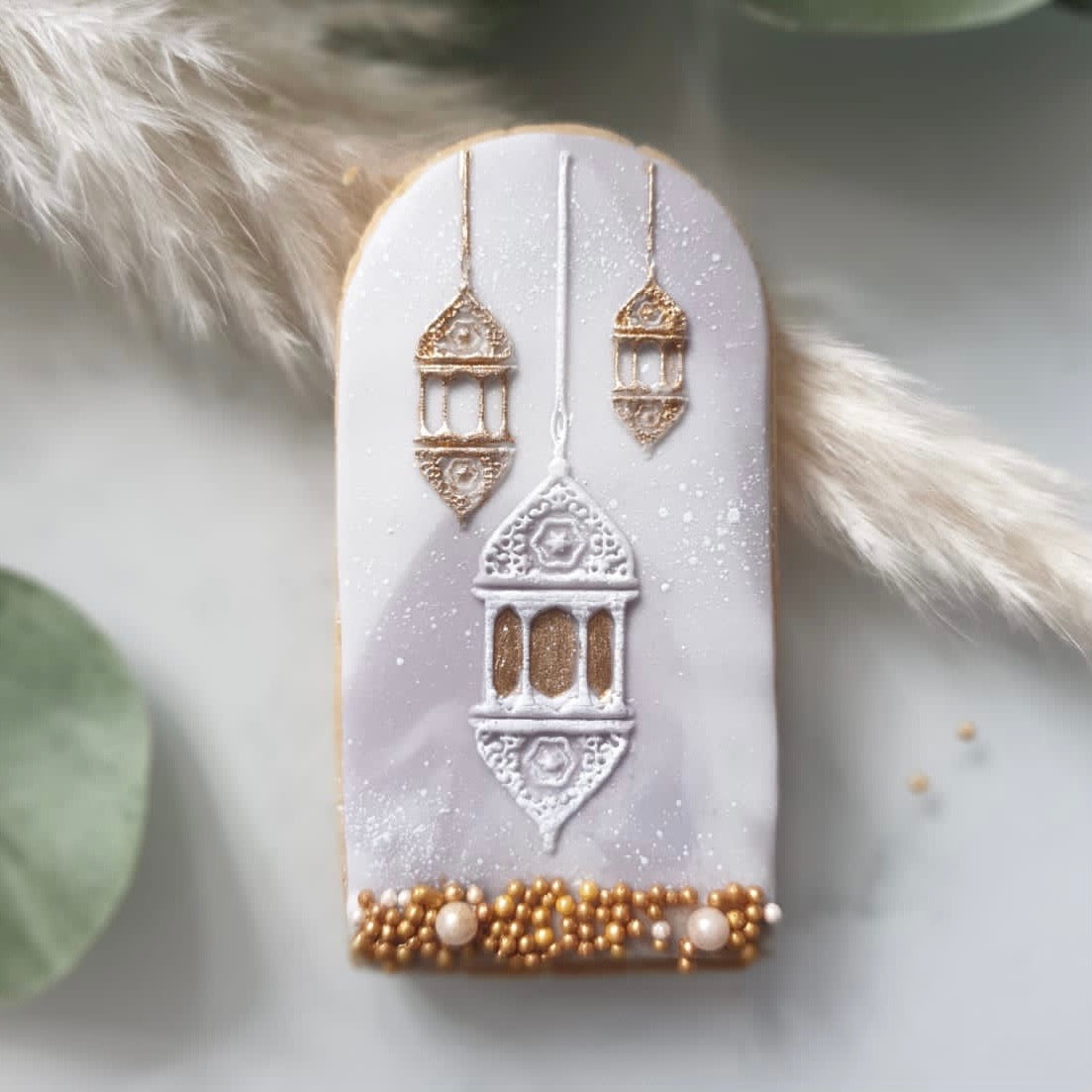 Decorative Lanterns - Reverse Stamp