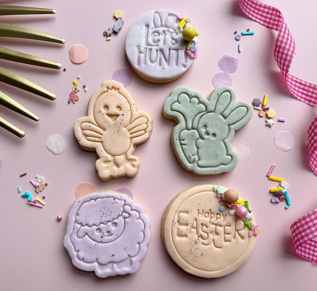 Easter PYO Full Set - Embosser Stamp & Cutter Set