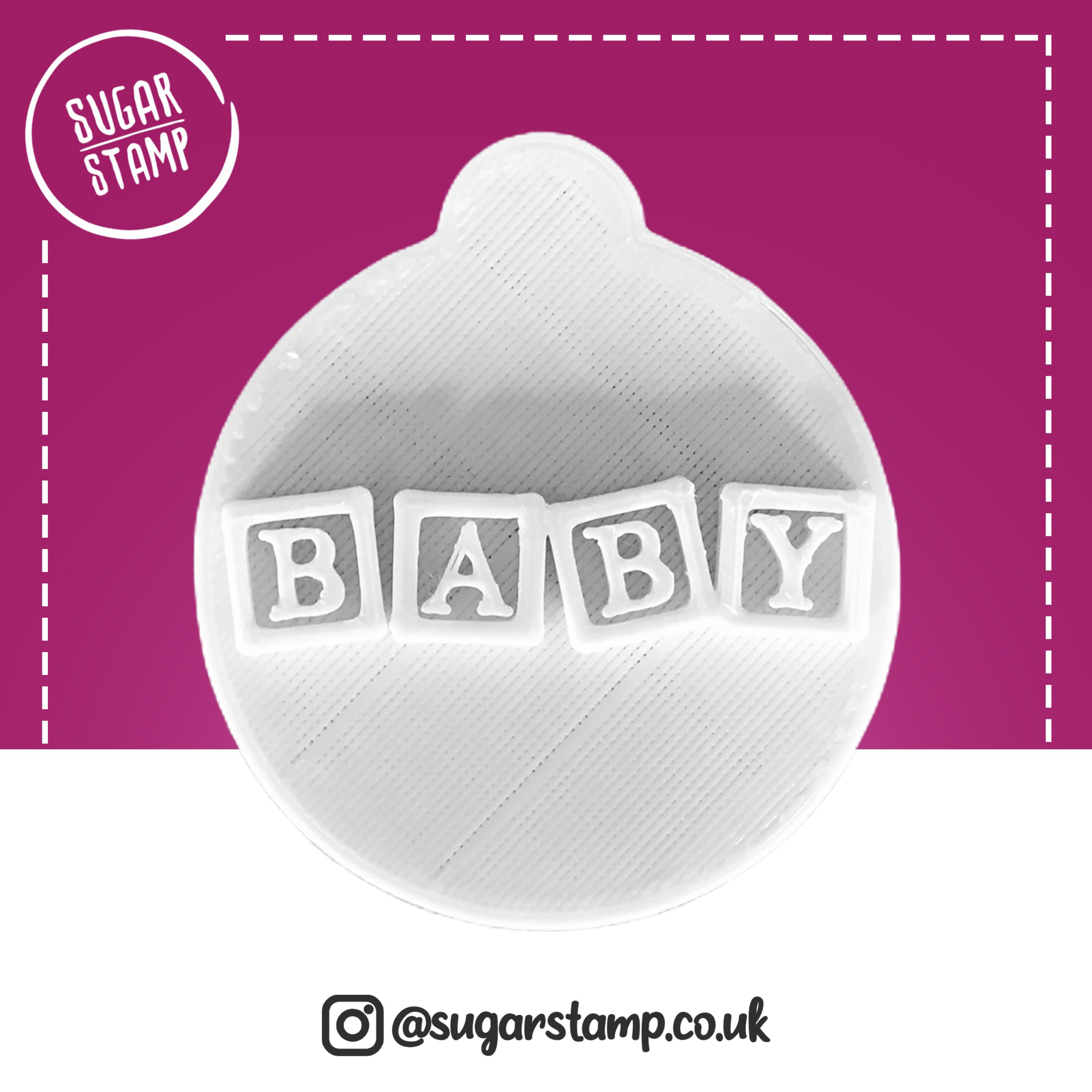 Baby Blocks - Embosser Stamp
