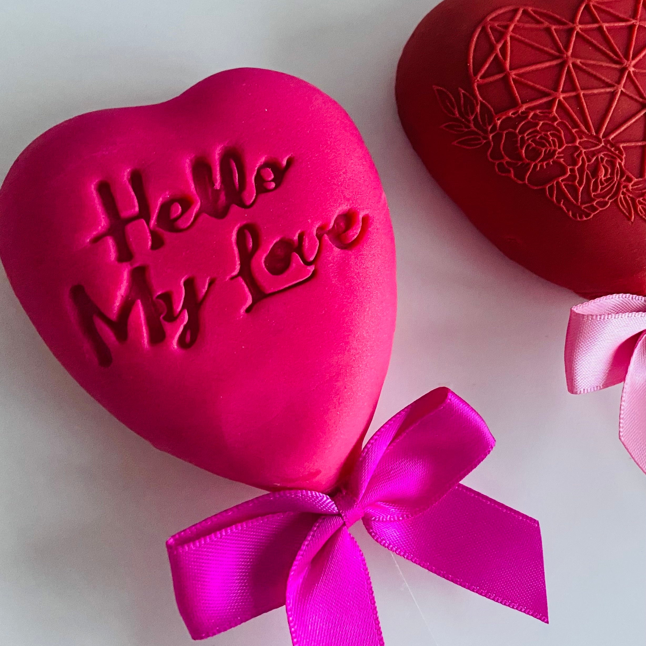 Hello My Love - Embosser Stamp