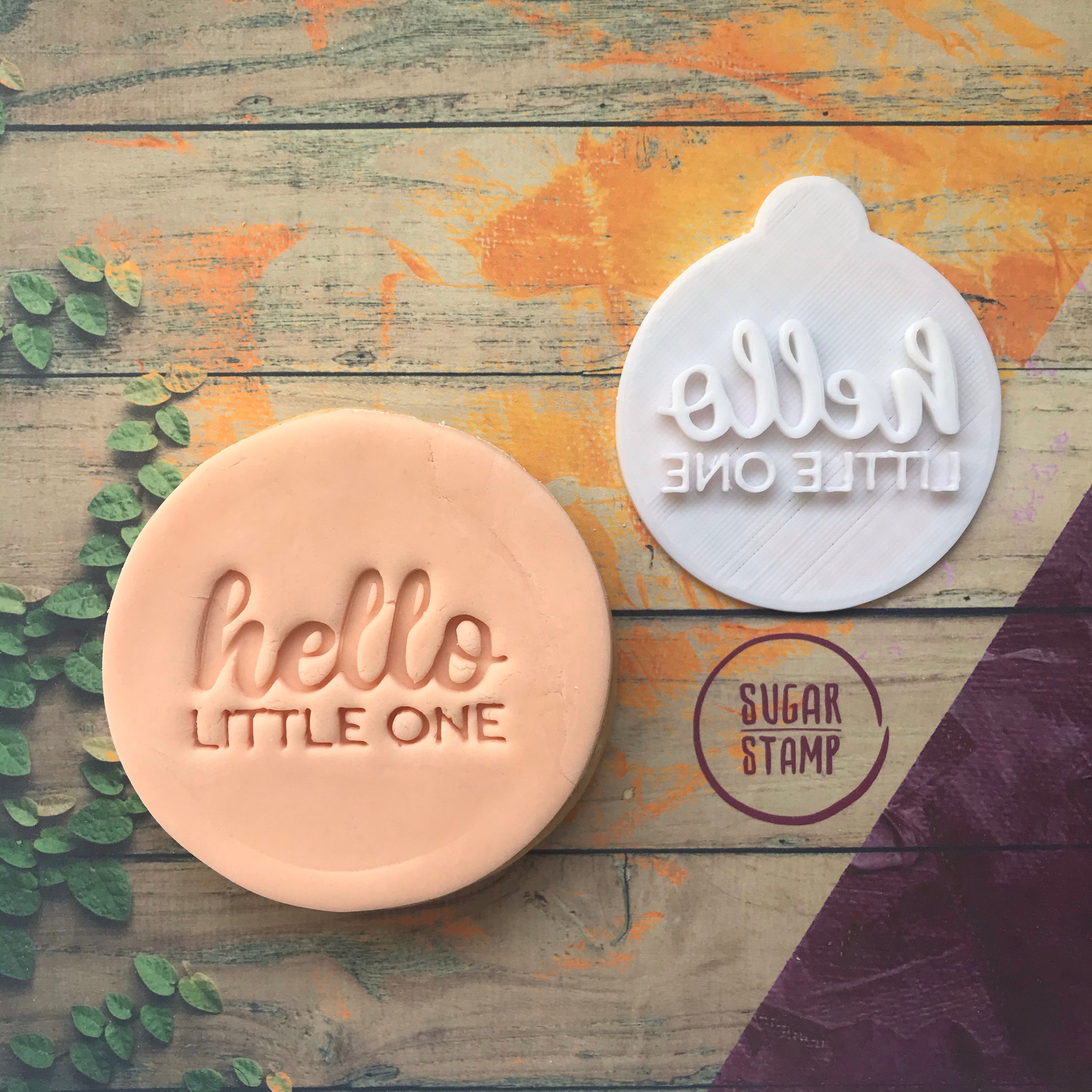 Hello Little One - Embosser Stamp