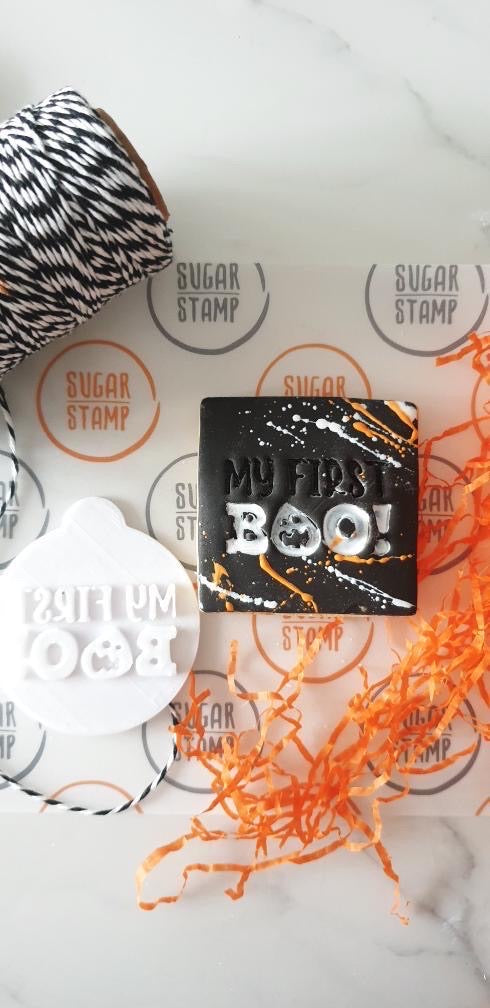 My First Boo - Embosser Stamp