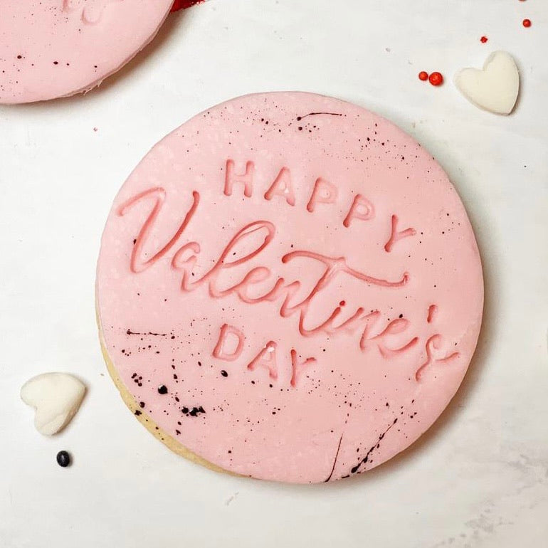 Happy Valentines Day - Embosser Stamp