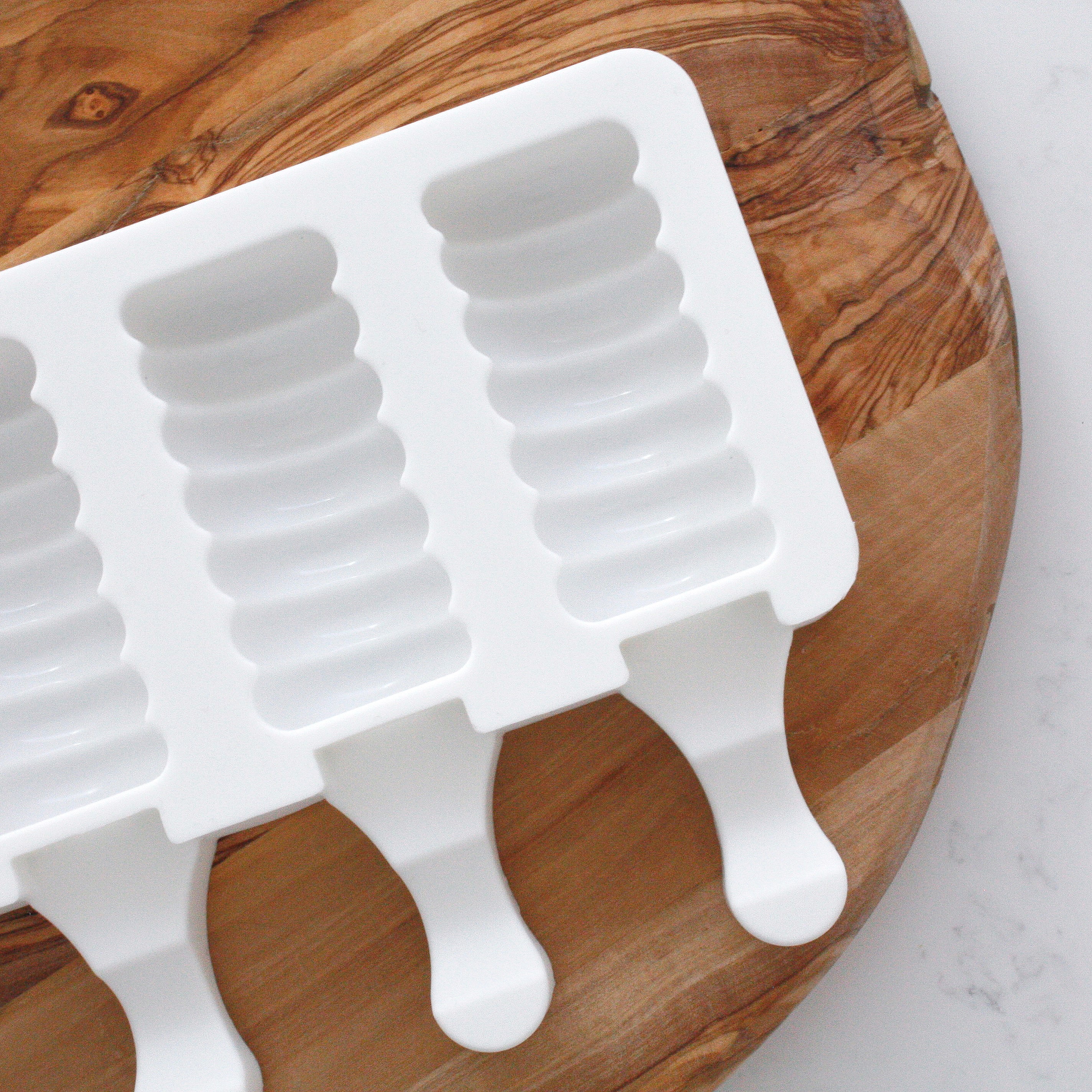 Twisted Mini Silicone Cakesicle Mould - x4 Cavity