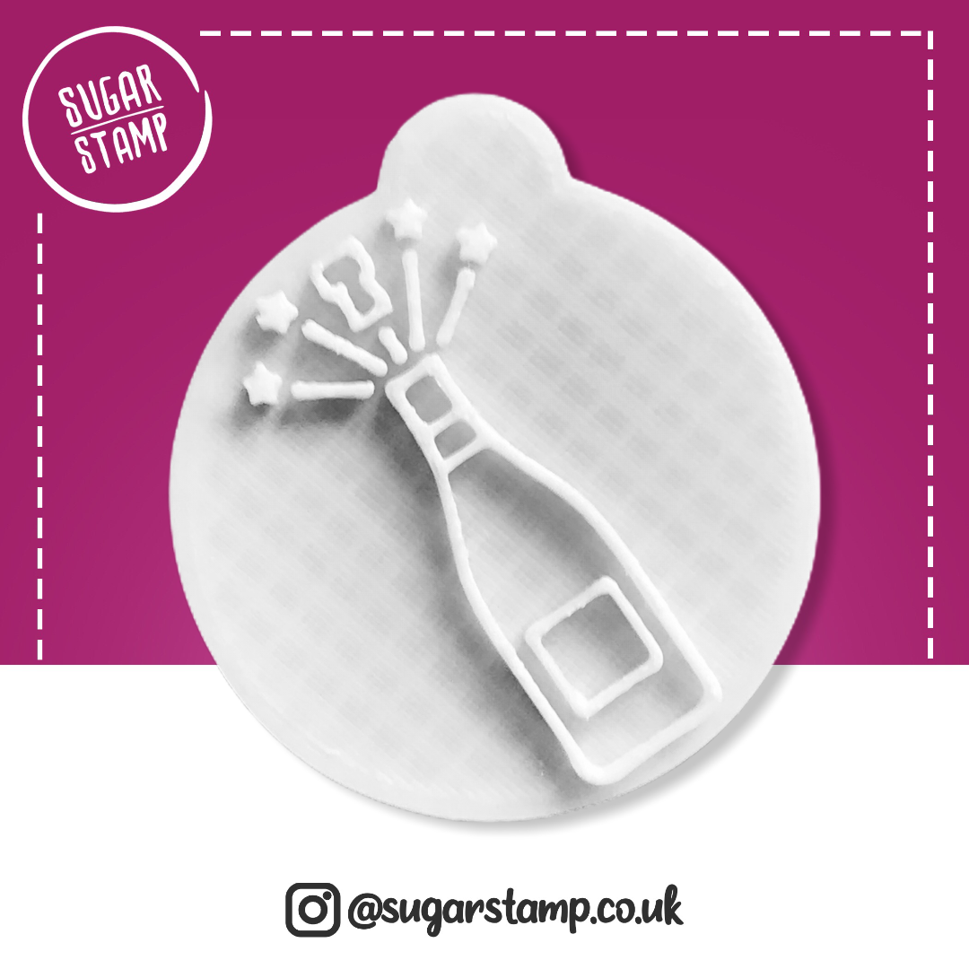 Celebration Bottle - Embosser Stamp
