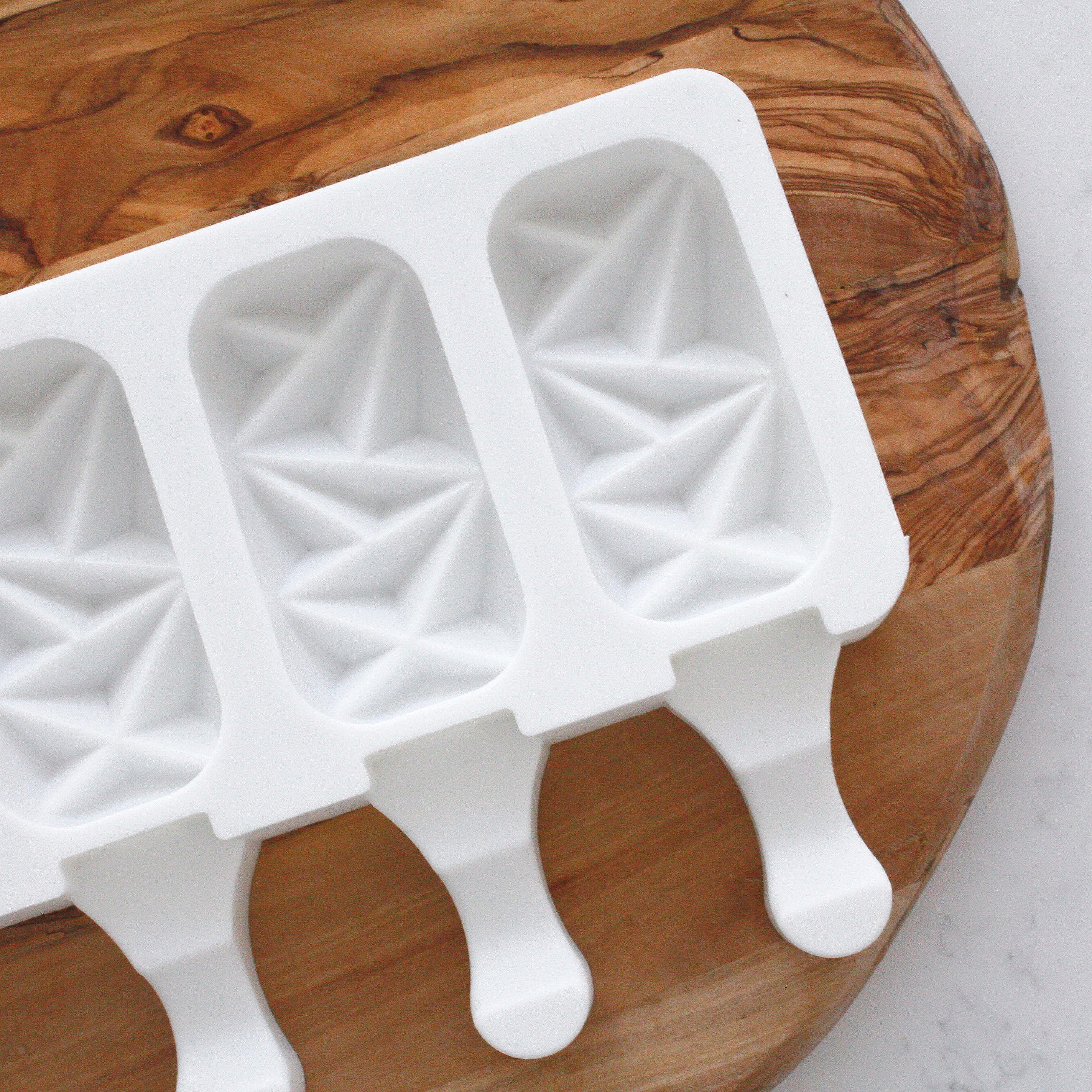 Mini Geo Shock Silicone Cakesicle Mould - x4 Cavity