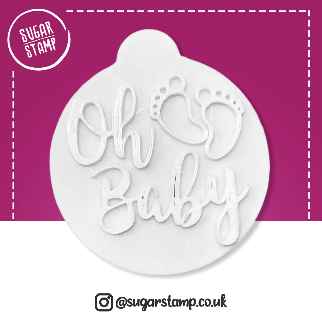Oh Baby - Embosser Stamp